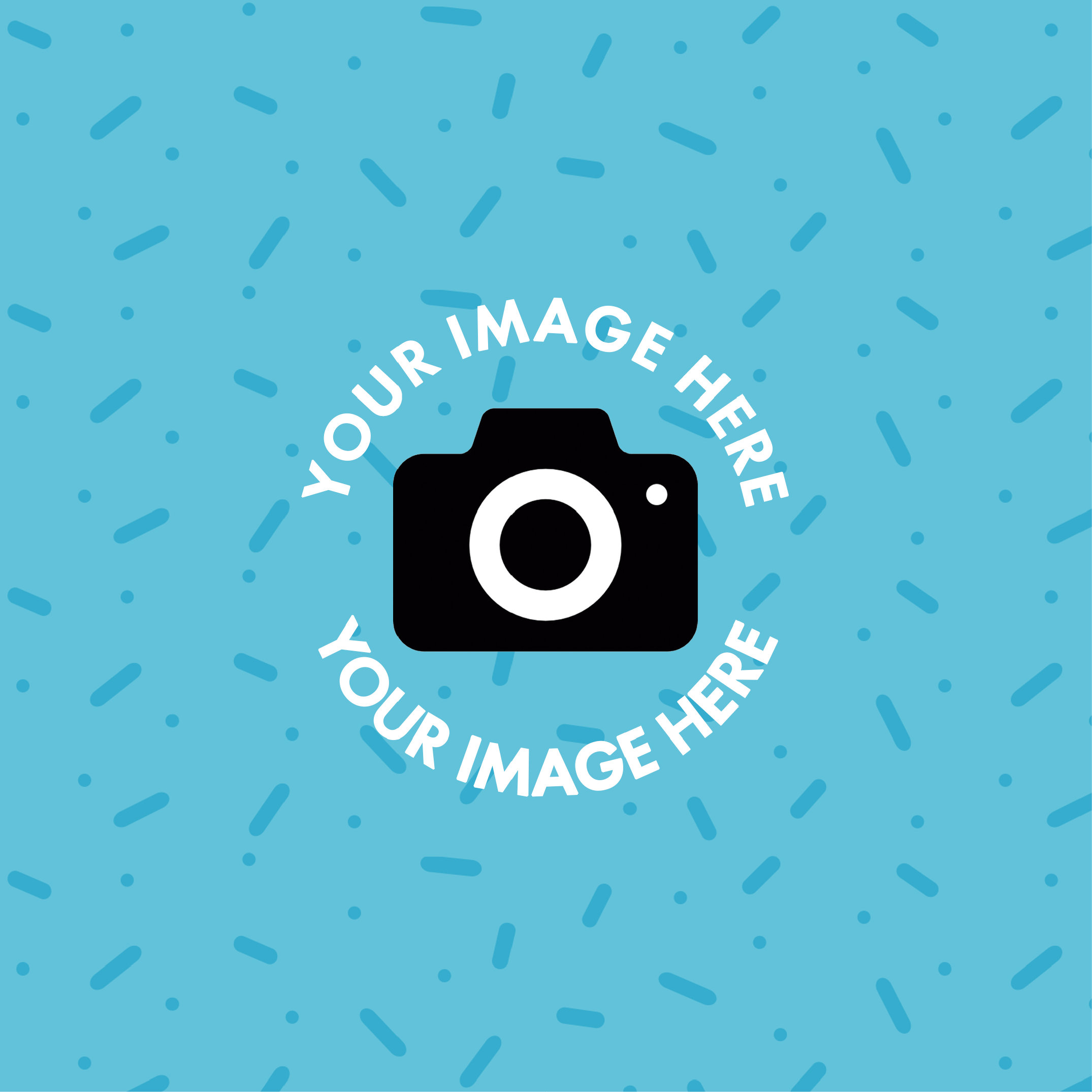 Fully customisable image photo upload Sponge Cake Topper