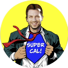 Happy birthday your face superhero t-shirt photo upload Wafer Cupcake Topper