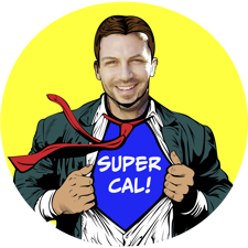 Happy birthday your face superhero t-shirt photo upload Sponge Cake Topper