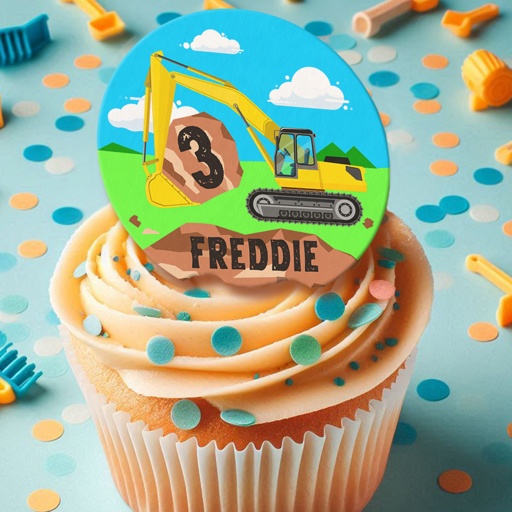 Wafer Cupcake Toppers