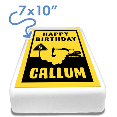 Portrait Icing Topper