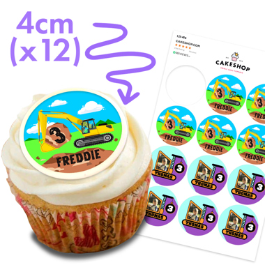 Icing Cupcake Toppers