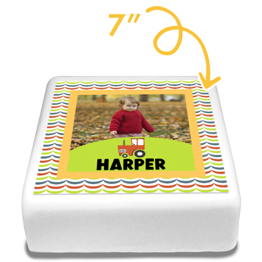 Square Icing Topper