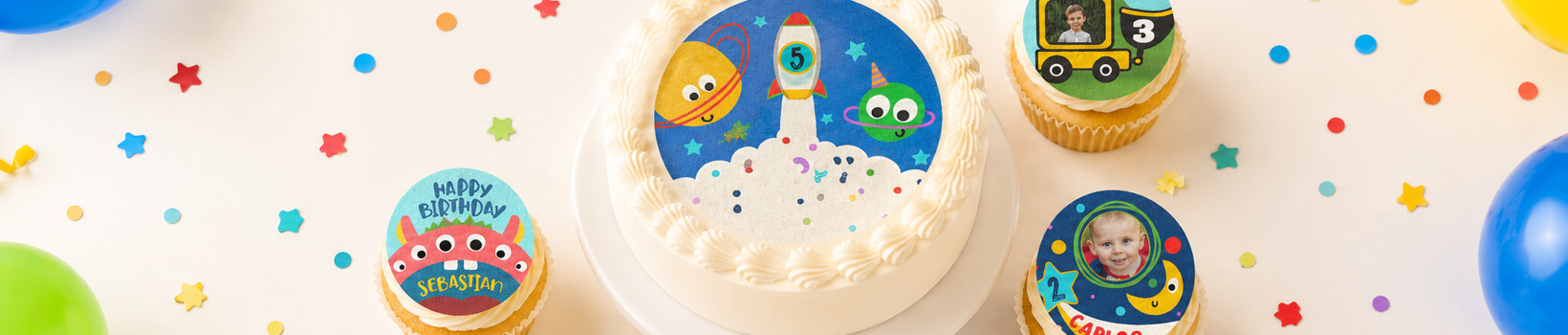 Get the Party Started with Our Brand-New Cake Toppers