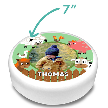 Round Icing Topper
